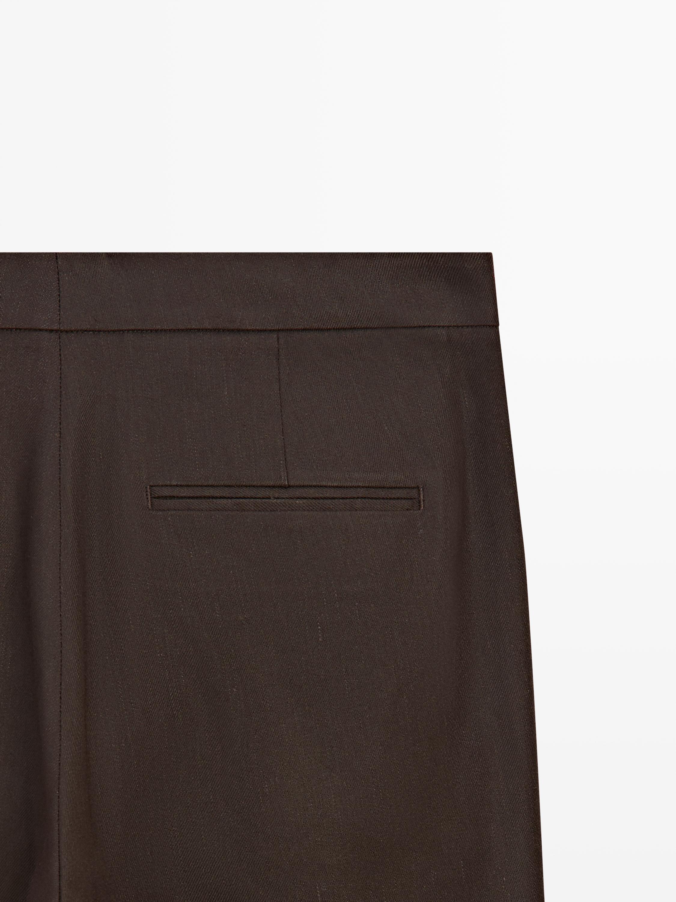 Pantalon quick-flare en lin
